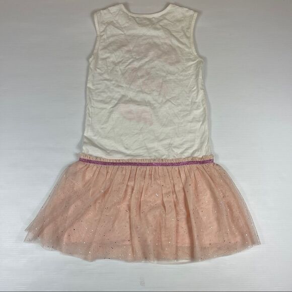 Desigual Dress Lilongue Girl’s Size 13/14 Dance With Me "La Vida Es Chula" Pink - Picture 3 of 11